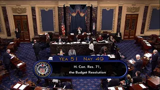 US Senate Passes Republican-Backed Budget, 51-49