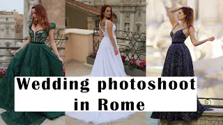 Wedding photoshoot in Rome