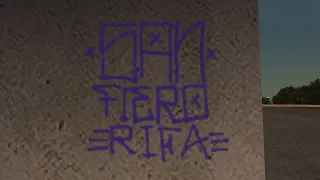 San Fierro Rifa tag (graffiti)