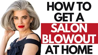 HOW TO GET A SALON BLOW OUT AT HOME | Nikol Johnson