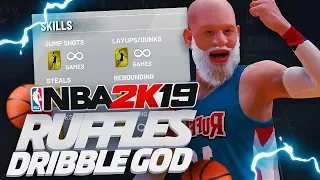 RUFFLES + DRIBBLE G0D IS UNSTOPPABLE | THE BEST DRIBBLER WITH UNLIMITED BOOSTS ON NBA 2K19