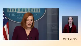 01/12/22: Press Briefing by Press Secretary Jen Psaki