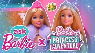 Chiedi a Barbie ed Amelia sulle loro Princess Adventure! 💖👑🌈 | @BarbieItalia