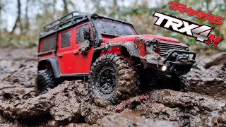 The Sticky Stuff - Traxxas TRX4-M Defender Mud and Trail Run - 1/18 Scale RC Crawler