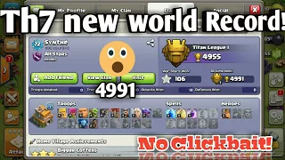 Th7 New world record 2017 December! | Th7 will be legend for the first time! Will be 1st Th7 legend?