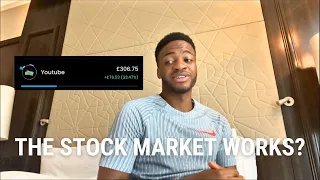 I ACTUALLY MADE MONEY ON THE STOCK MARKET, IT WORKS?! | Ep.5 Investing in the Stock Market