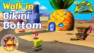 Walk in Bikini Bottom - SpongeBob Battle for Bikini Bottom Gameplay [1080p]