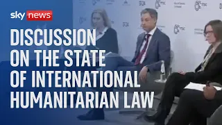 Munich Security Conference: Discussion on the state of International Humanitarian Law