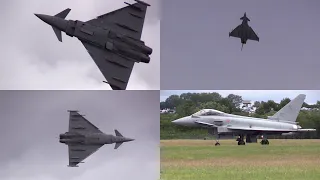 19/07/21 RIAT 2019 | Italian Air Force RSV F-2000A Typhoon Flying Display at Day 3