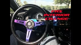 FRS Steering Wheel Install