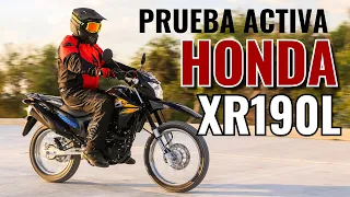 Prueba Activa Honda XR190L | Revista Moto