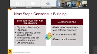 Monthly Stroke Webinar: Tenecteplase and Acute Ischemic Stroke (June 2021)