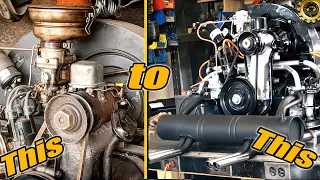 1954 VW Beetle 36hp Engine Rebuild | Bug Restoration Saga PT. 4 |