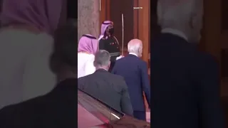 President #Biden Fist Bumps #Saudi Crown Prince Mohammed Bin Salman