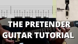 Foo Fighters - The Pretender - FULL Guitar Tutorial (with tabs)