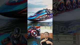 Superheroes But Train Watter Transformer💥 Marvel & DC All Characters #marvel #avengers#shorts