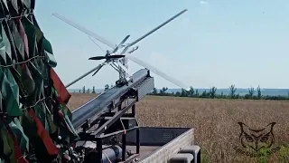 Kamikaze UAV "Lancet" from the catapult #ukraine #world #war #military