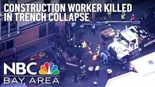 Construction worker killed in San Francisco trench collapse