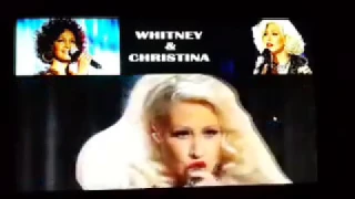 EXCLUSIVE: Whitney Houston REBORN with Xtina!