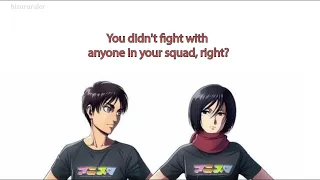 Attack on Titan Drama CD - A Lounge with the Constant Sound of Rain - Eren & Mikasa (English)