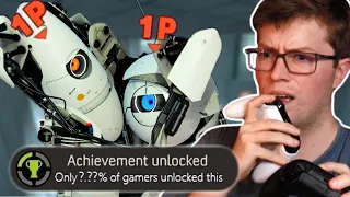 Can You Get EVERY Co-op Achievement in Portal 2 By Yourself?