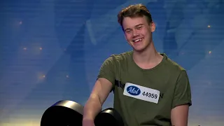 15-åriga William Segerdahl golvar juryn i Idol 2018  - Idol Sverige (TV4)