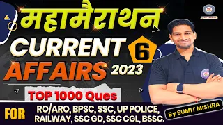 Ep -6 | महामैराथन 2023 | Maha Marathon Current Affairs 2023 | Jan to Dec 2023 | MJT Education