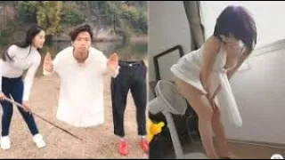 Best Funny Comedy Video Tik Tok China Compilation 2022 | Try not to Laugh Challenge Must Watch P 48