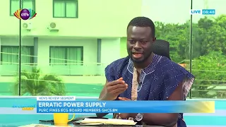 Erratic Power Supply: PURC fines ECG Board Members GHC5.8m