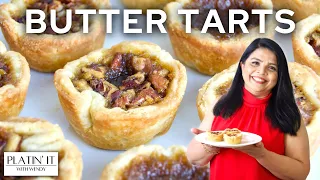 The PERFECT Butter Tart Recipe | Easy Tart Crust Recipe