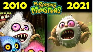 Evolution of My Singing Monsters Games/Apps (2010-2021) 4k