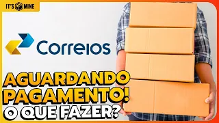 AGUARDANDO PAGAMENTO no rastreio dos Correios? COMO RESOLVER!