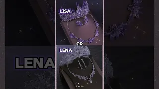 Choose one Lisa or Lena🌷 #trendingshorts #viral #shortvideo  #trending #viralshorts #memes #kpop