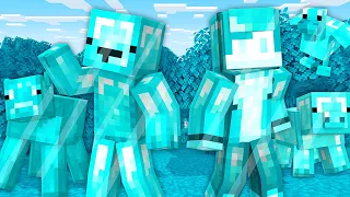 Minecraft but Mikey & JJ Turn the World to Diamond (Maizen)