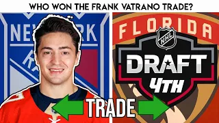 Who Won the Frank Vatrano Trade? | NHL Trade Breakdown