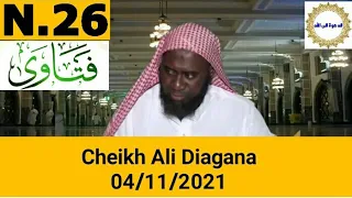 Cheikh  Ali Diagana 04/11/2021 سؤال وجواب