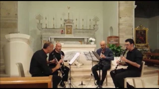 Oblivion - Astor Piazzolla quartet clarinet