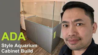 ADA Style Aquarium Stand - Cabinet Build