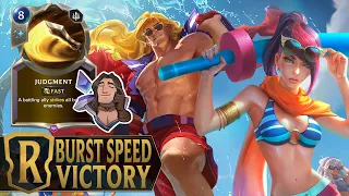 Burst Speed Victory - Taric & Fiora Deck - Legends of Runeterra A Curious Journey Gameplay