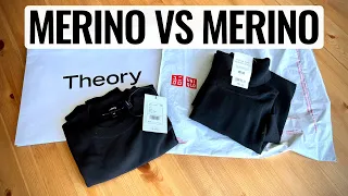 UNIQLO VS THEORY all MERINO is not Created Equally!