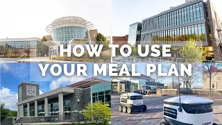 How to use your Meal Plan