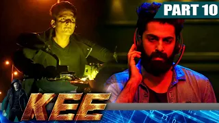 Kee - Part - 10 | Superhit Tamil Hindi Dubbed Thriller Movie | Jeeva, Nikki Galrani, Anaika Soti