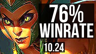 CASSIOPEIA vs YONE (MID) | 76% winrate, Legendary, 16/5/13 | EUW Master | v10.24