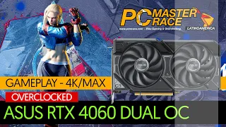 RTX 4060 @ Street Fighter 6 [DLSS 2 Mod] [4K @ Max Settings] [OC]