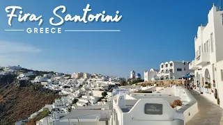 Walking Tour in Fira, Santorini | Greece