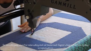 How To: Machine Quilt Swirly Feathers with Natalia Bonner