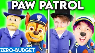 PAW PATROL WITH ZERO BUDGET! (PAW PATROL PARODY By LankyBox!)