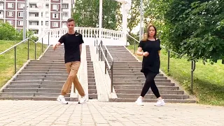 Парень и девушка круто танцуют 🔥 Shuffle Dance & Cutting Shapes