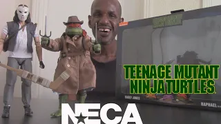 NECA Teenage Mutant Ninja Turtles 1990 Casey Jones and Raphael in Disguise 2 Pack Review
