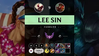 Lee Sin Jungle vs Wukong - KR Master Patch 14.9